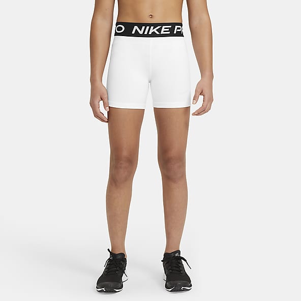 Tween Collection Nike Pro White Shorts. Nike